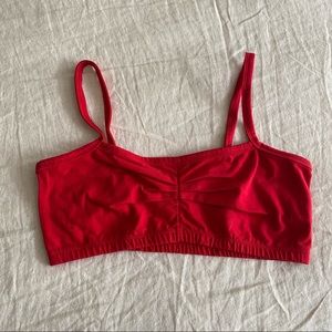 ARQ ZELDA BANDEAU BRA - Cherry